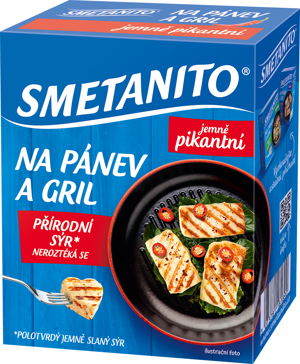 Smetanito na pánev a gril pikantní 200g