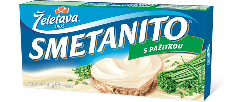 Smetanito s pažitkou 150g